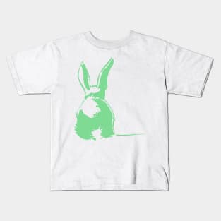 green bunny Kids T-Shirt